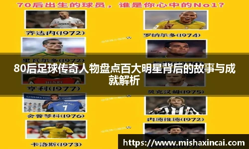 80后足球传奇人物盘点百大明星背后的故事与成就解析