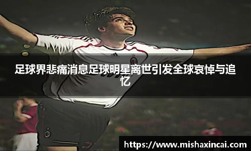 足球界悲痛消息足球明星离世引发全球哀悼与追忆